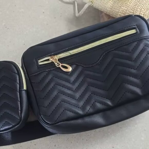 Black Crossbody Bag - Picture 1 of 3